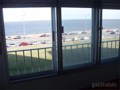 Se Alquila Apartamento De 3 Dormitorios Sobre La Rambla!