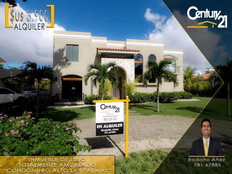 Condominio Alto Las Palmas, Amoblada