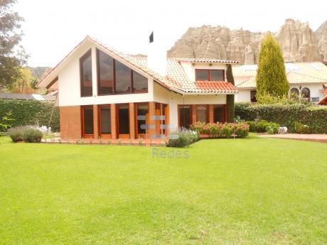 En Alquiler Preciosa Residencia En Achumani