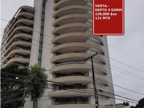 Venta.- 130,000 Depto 3 Dorm 121 Metros 2 Anillo Sobre Avenida