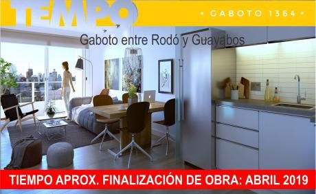 Excelente Apto 1 Dorm. En Tempo Gaboto - Estrena Abril 2019