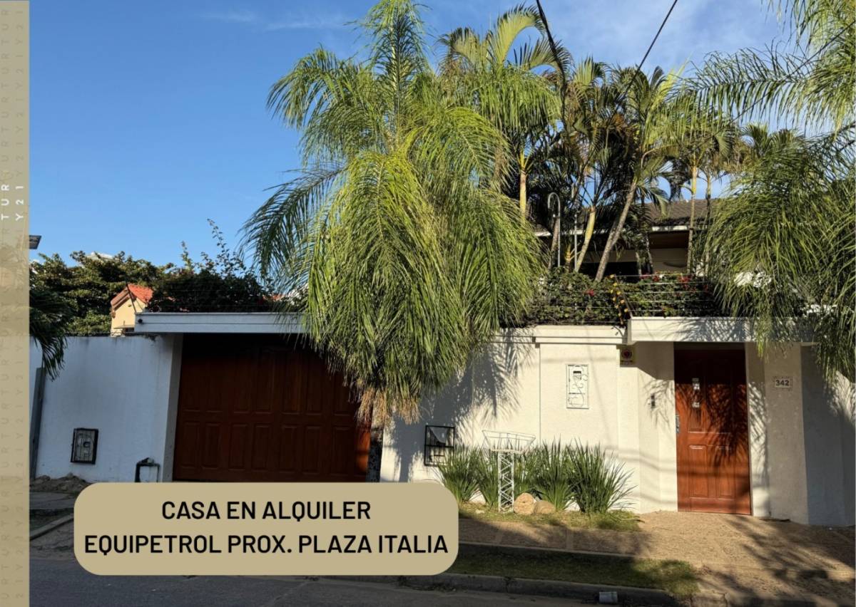 Casa en alquiler en Equipetrol
