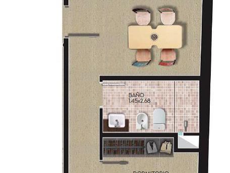 Apartamento 2 Dormitorios Al Frente En Cordón Sur