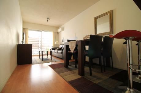 Apartamento Totalmente Amoblado, Calefacción, A/a, Garaje Fijo.