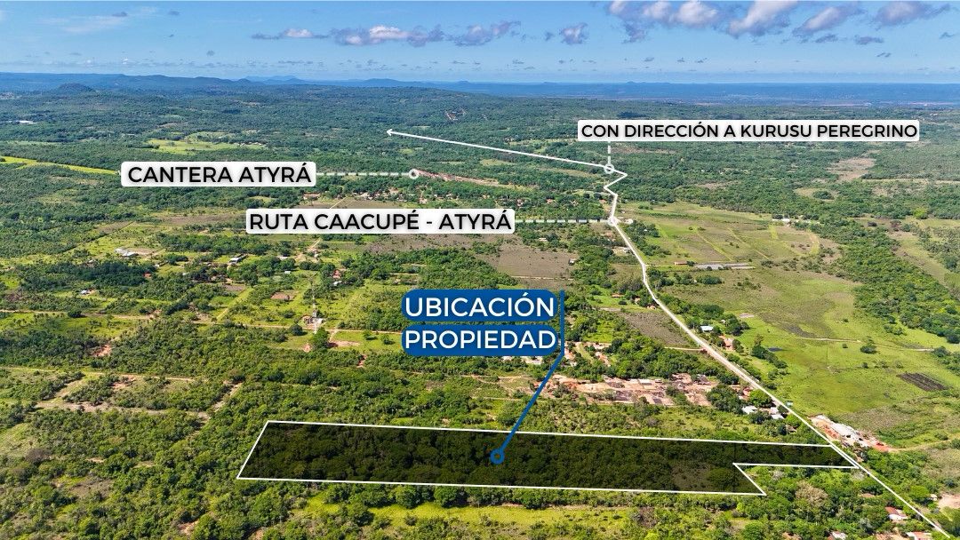 Vendo Terreno de 3 hectáreas en Atyra ideal para Quinta — foto 3