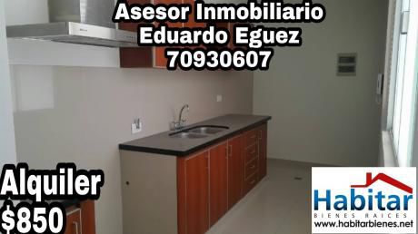 Departamento En Alquiler En Equipetrol (plaza Italia)