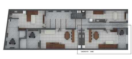 Apartamento De Dos Dormitorios Al Frente