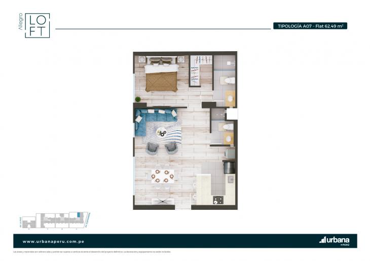 Departamento en venta en San Miguel