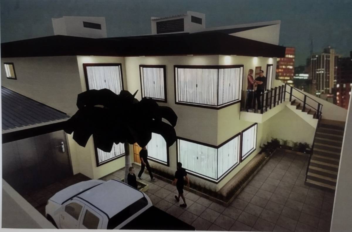 VENDO Lote con 2 edificios, deptos, salón y oficinas en Encarnación — foto 2