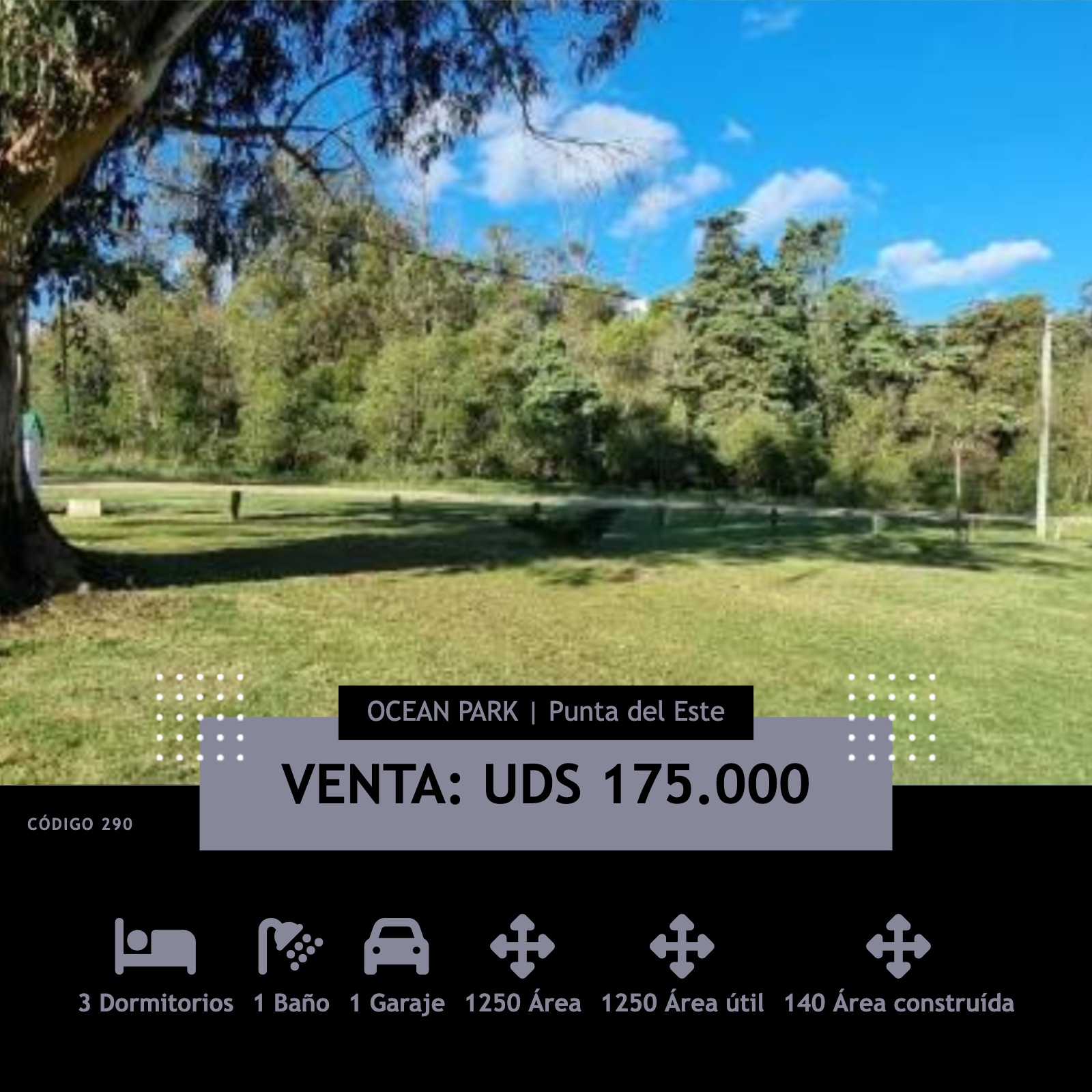 Casa en venta en Punta Ballena