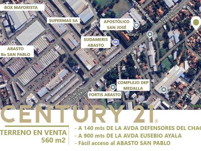 Terreno 560 m² zona Defensores del Chaco | Fernando de la Mo — foto 3