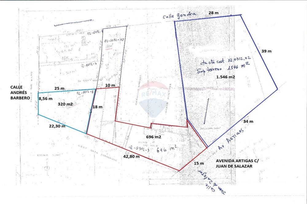 IMPORTANTE TERRENO EN ARTIGAS Y JUAN DE SALAZAR — foto 2