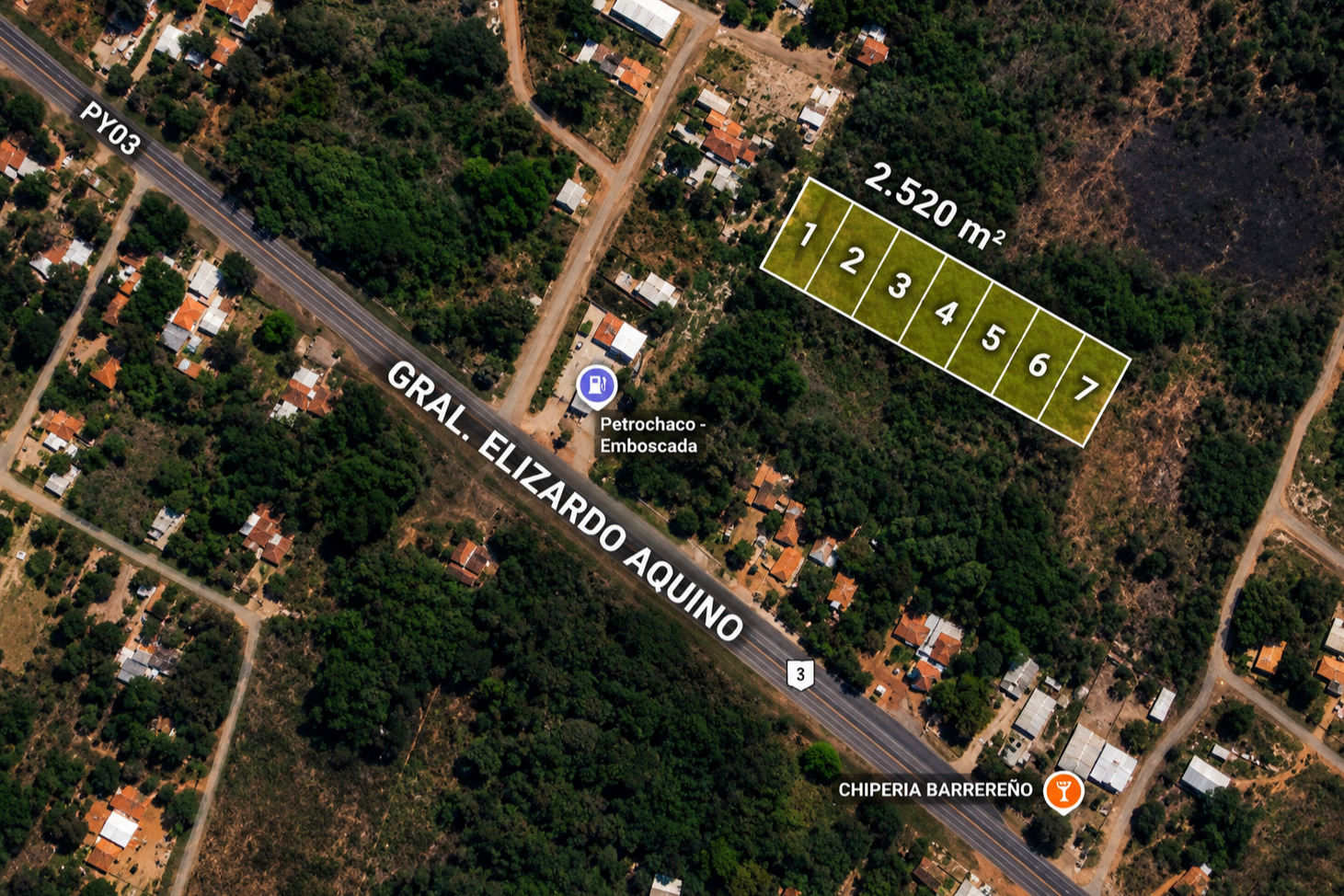 Terreno en venta en Emboscada — foto 2