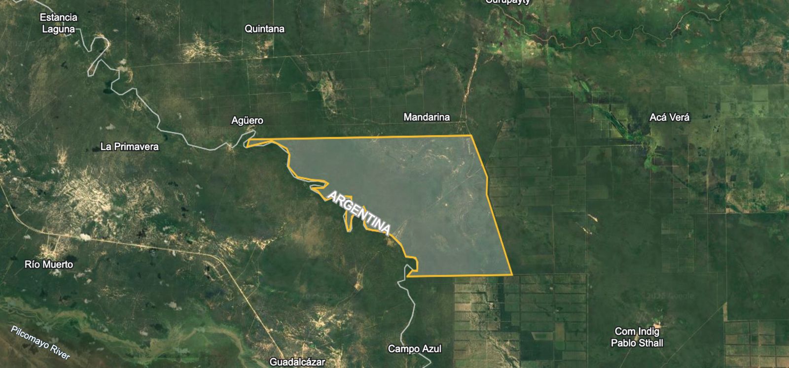 Vendo Campo de 8.141 Hectáreas en Boquerón, Sobre el Río Pilcomayo - CLCS7650799 — foto 3