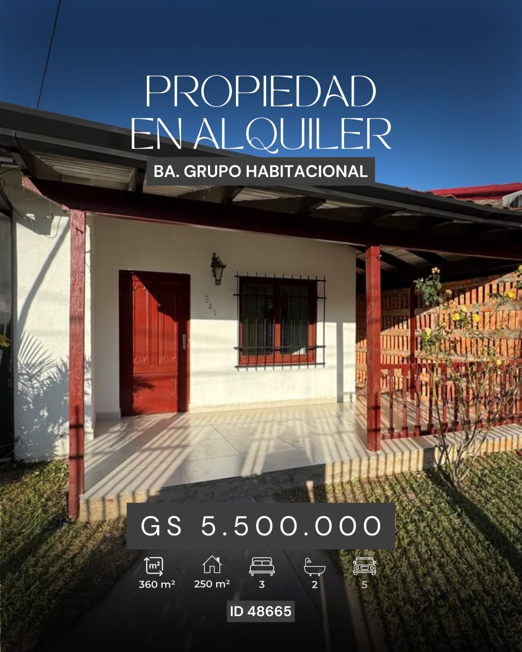 Casa en alquiler en San Jorge