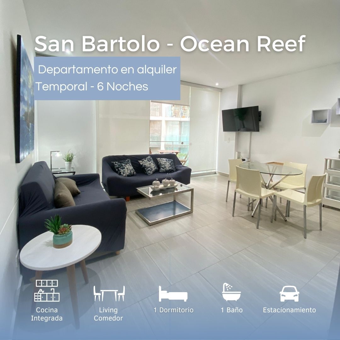 Departamento en alquiler en San Bartolo