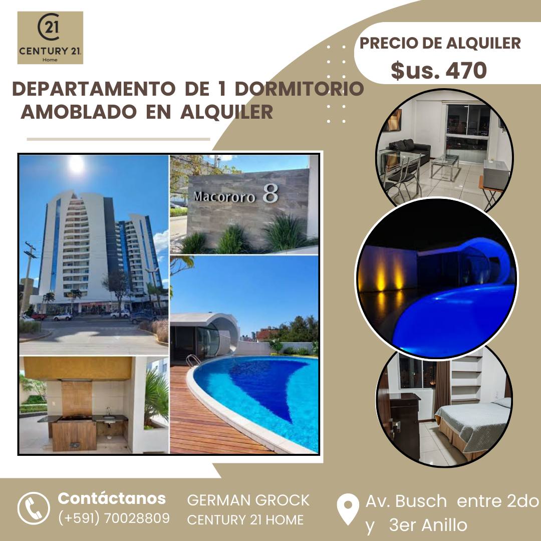 Departamento en alquiler en Oeste