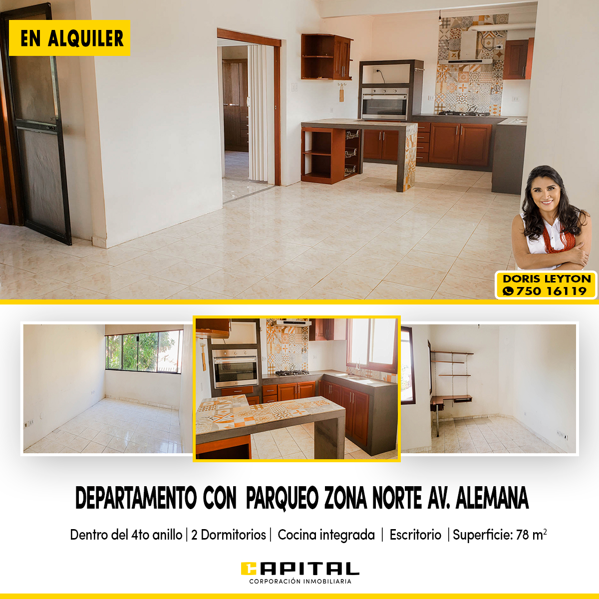 Departamento en alquiler en Norte