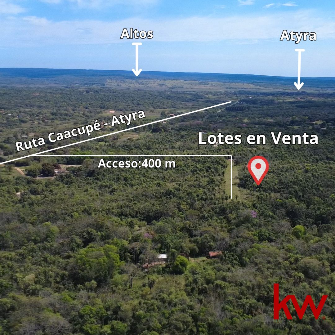 EN VENTA – LOTES PARA CASA QUINTA EN ATYRÁ — foto 2