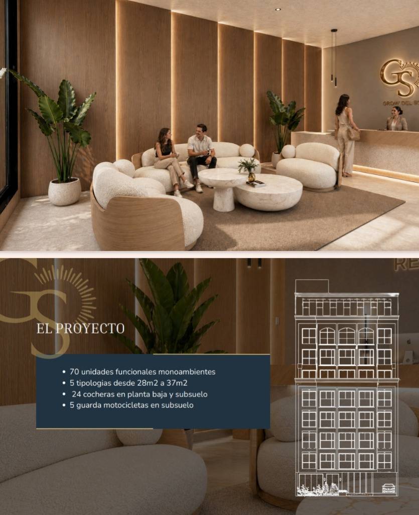 EN VENTA DEPARTAMENTO MONOAMBIENTE EN GROW DEL SOL — foto 2