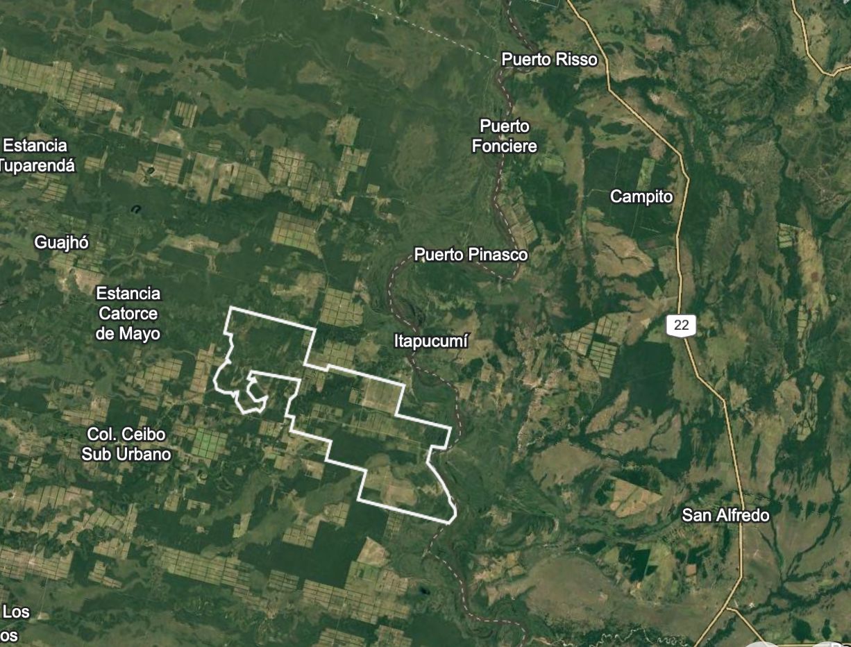 Vendo Campo de 40.200 Hectáreas Sobre el Río Paraguay - CLCS7407888 — foto 2