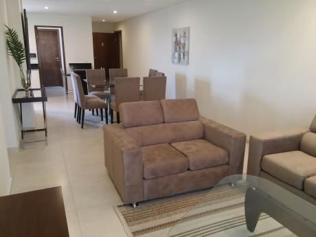 Alquilo Departamento De 2 Dormitorios Amoblado En Villa Morra