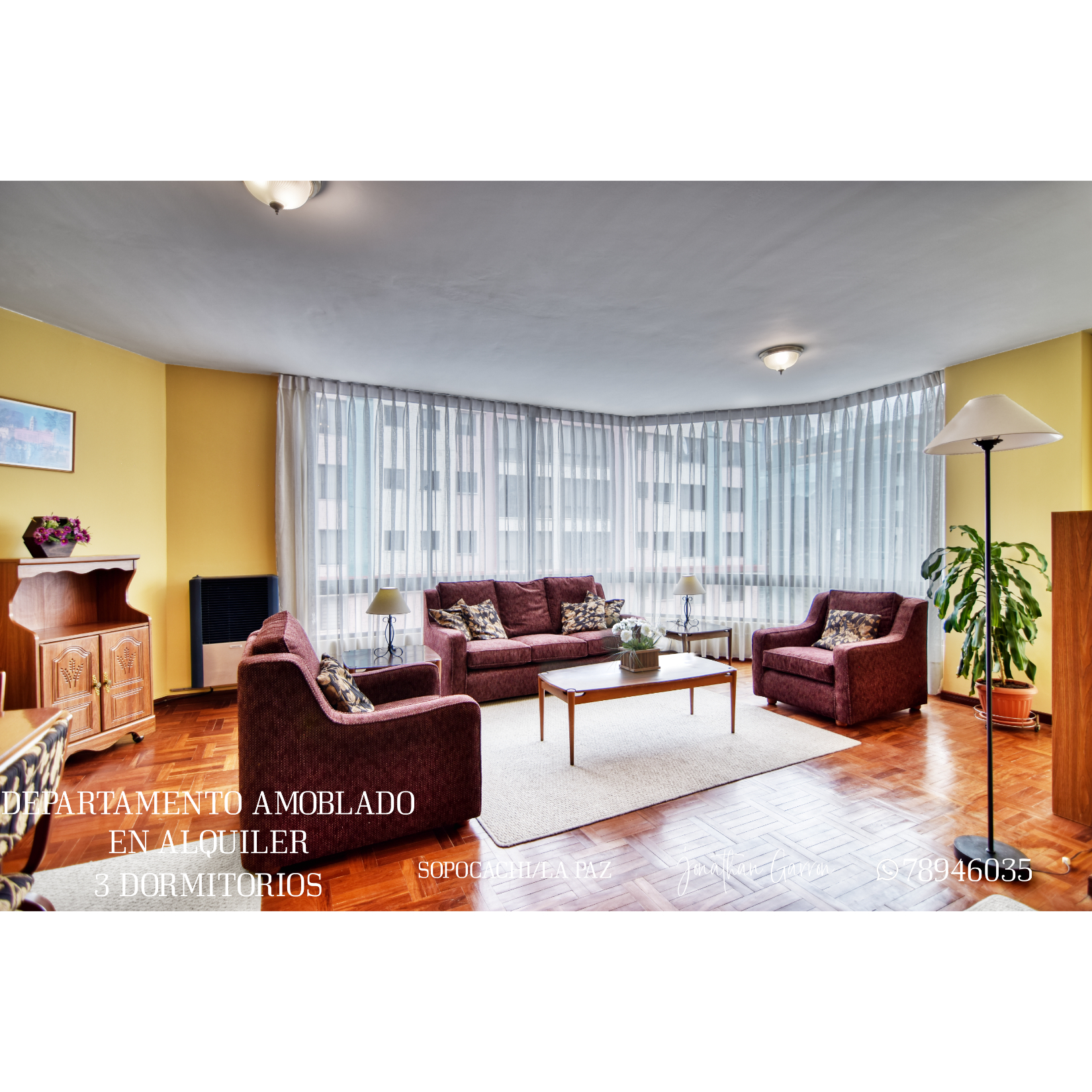 Departamento en alquiler en Sopocachi
