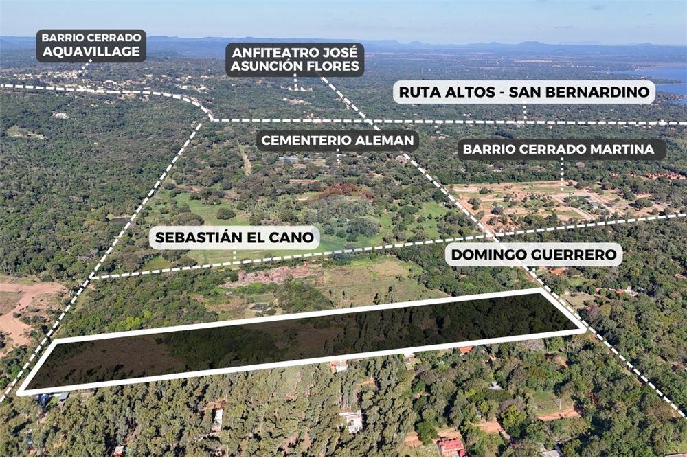 Terreno de 4.5 Hectáreas en San Bernardino Zona Alta Desarrollo/Barrio Cerrado — foto 3