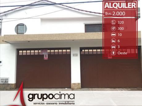 Amplia Casa P/empresa O Vivienda !!!