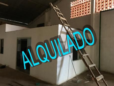 Amplio Tinglado En Alquiler.