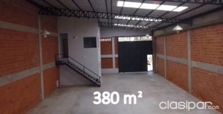 Alquilo Deposito A Estrenar De 360m2 Zona U.n.a, Mcal Lopez, Pinedo