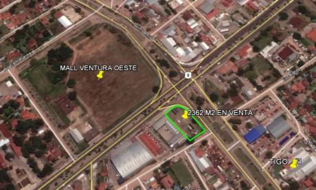 Terreno De 2.362 M2 Sobre La Doble Via La Guardia Y 5to Anillo