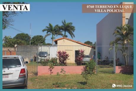 0760 Terreno En Luque, Villa Policial