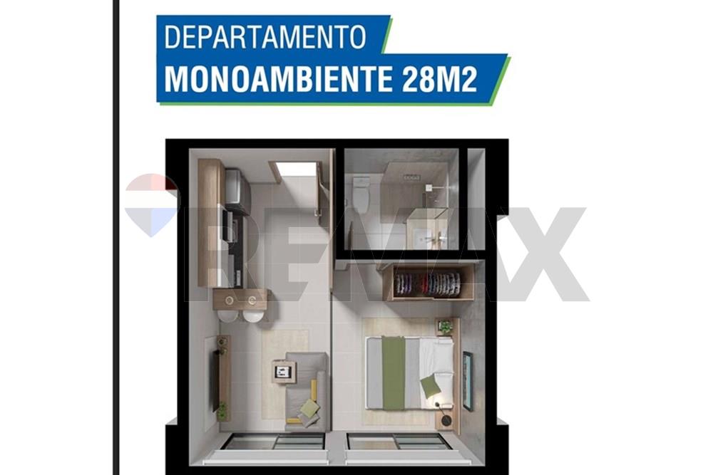 EN VENTA MONOAMBIENTE EN LUQUE ZONA CIT — foto 3