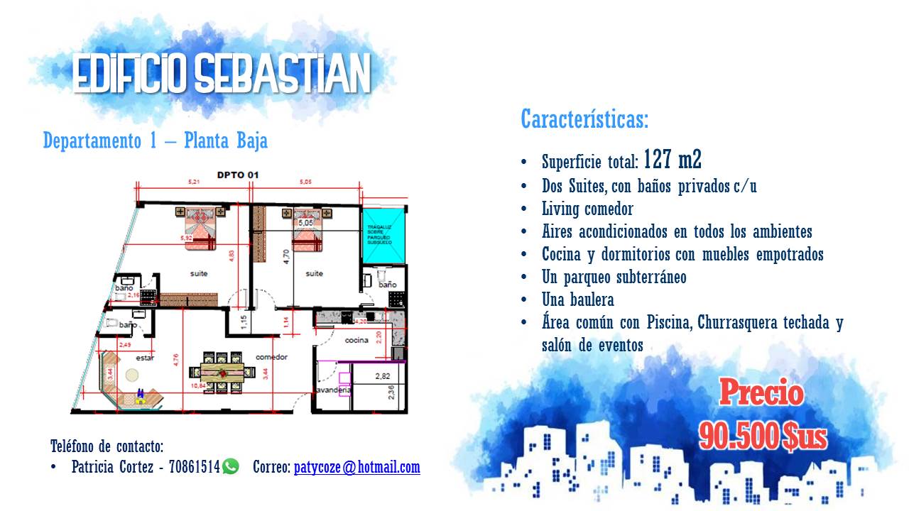 Departamento En Venta En 4to Anillo Zona Norte Santa Cruz De La Sierra 
