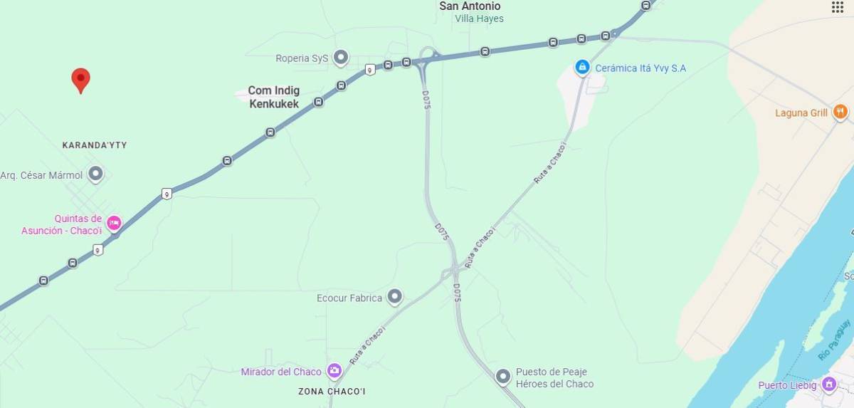 Vendo 1 hectárea y media en José Falcón, Presidente Hayes — foto 2