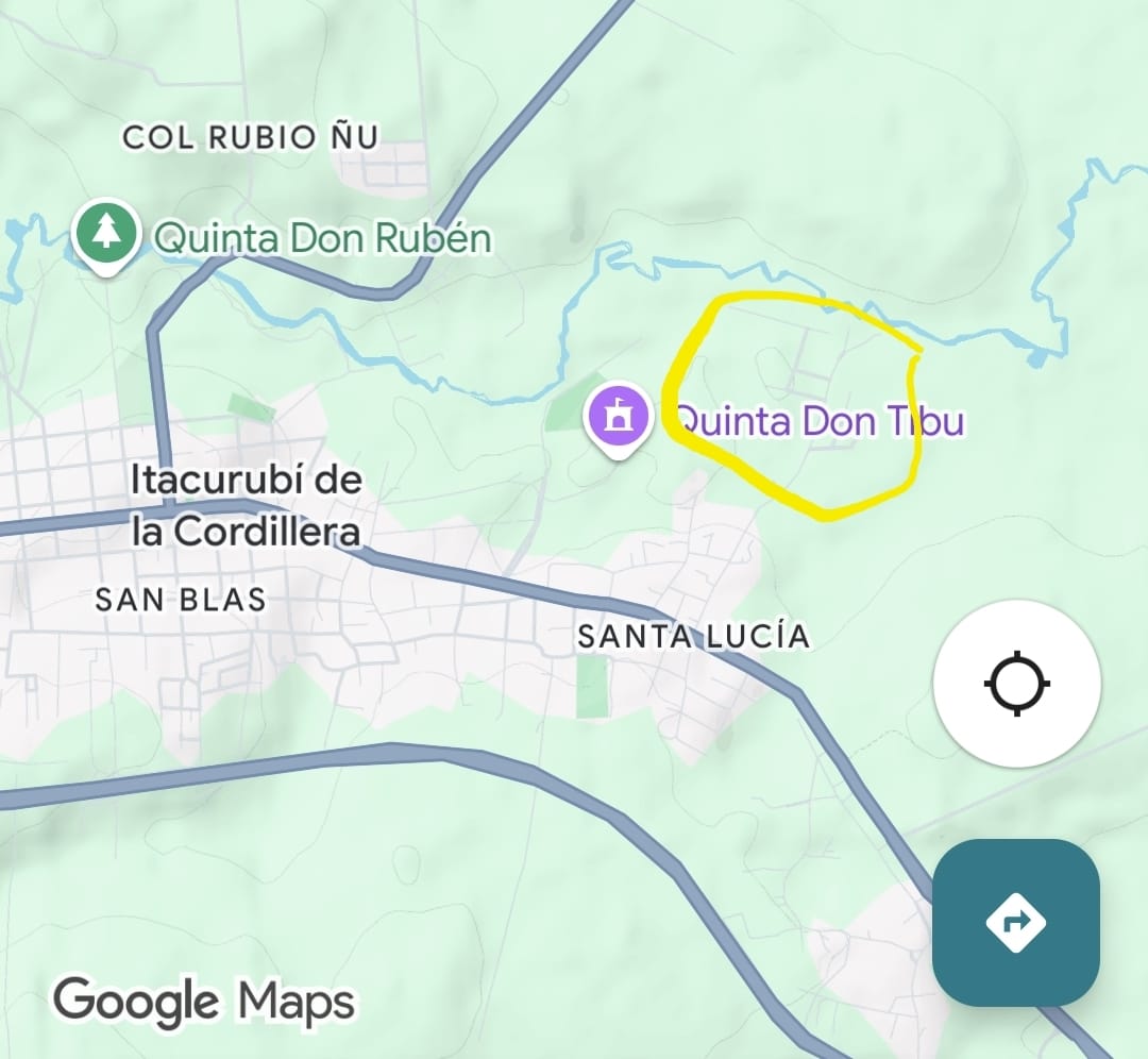 VENDO 117 LOTES JUNTOS EN ITACURUBI DE LA CORDILLERA — foto 2