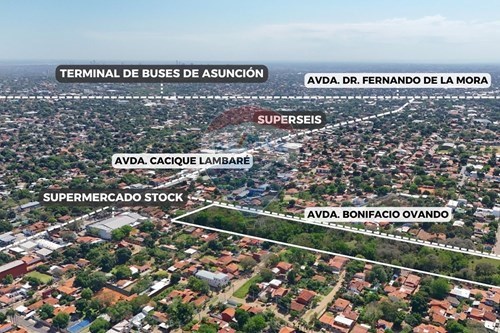 Vendo Espectacular terreno  con salida de calle a calle, Lambare. — foto 3