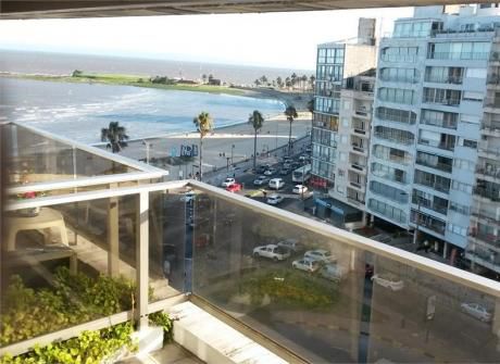 Agosto Alquila Vista Mar Piso Alto C/tza,cocina Defin, Vig