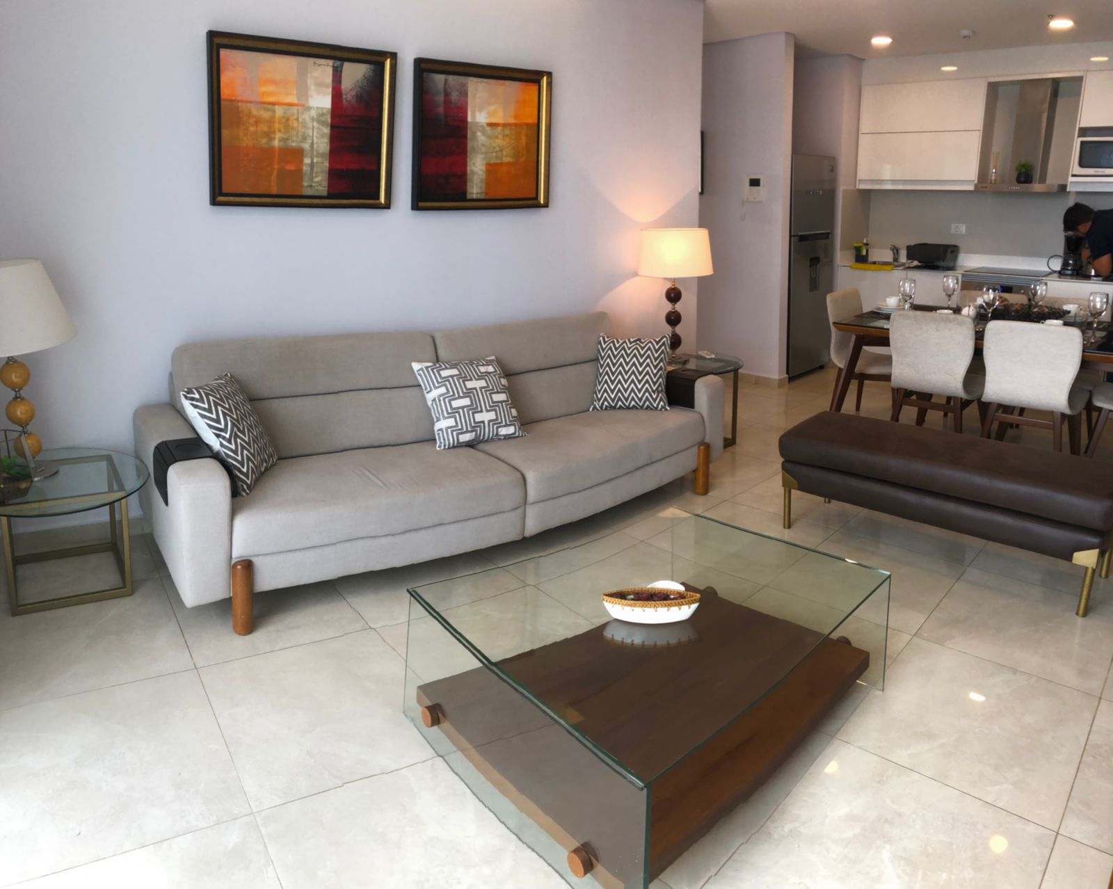 ALQUILO HERMOSO DEPTO FULL AMOBLADO EN EL EDIFICIO ANCORA — foto 3