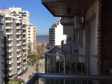 Alquile A Pasos Del Mar, Pocitos! 3 Dorm. 2 Baños. Garage, Port. 24hs