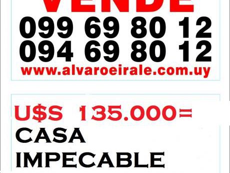 #casa Impecable.3 Dorm. 2 Baños
