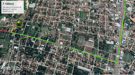 Vendo 7.100m2 De Terreno En Mariano R. Alonso!