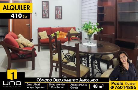 Lindo Departamento Amoblado En Urbari