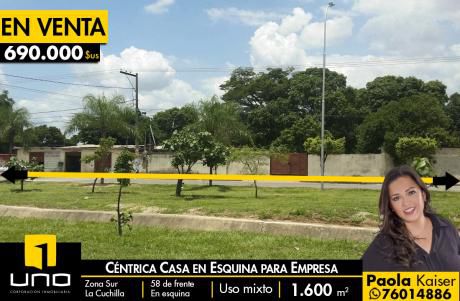 Unico Terreno Sobre Avenida Con Frente Amplio