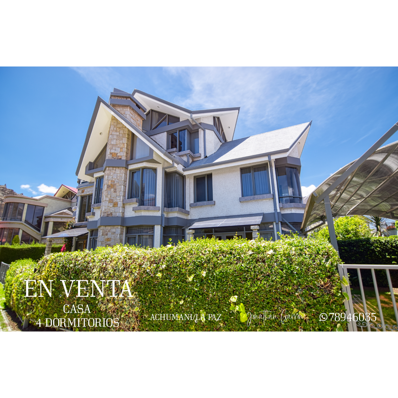 Casa en venta en Achumani