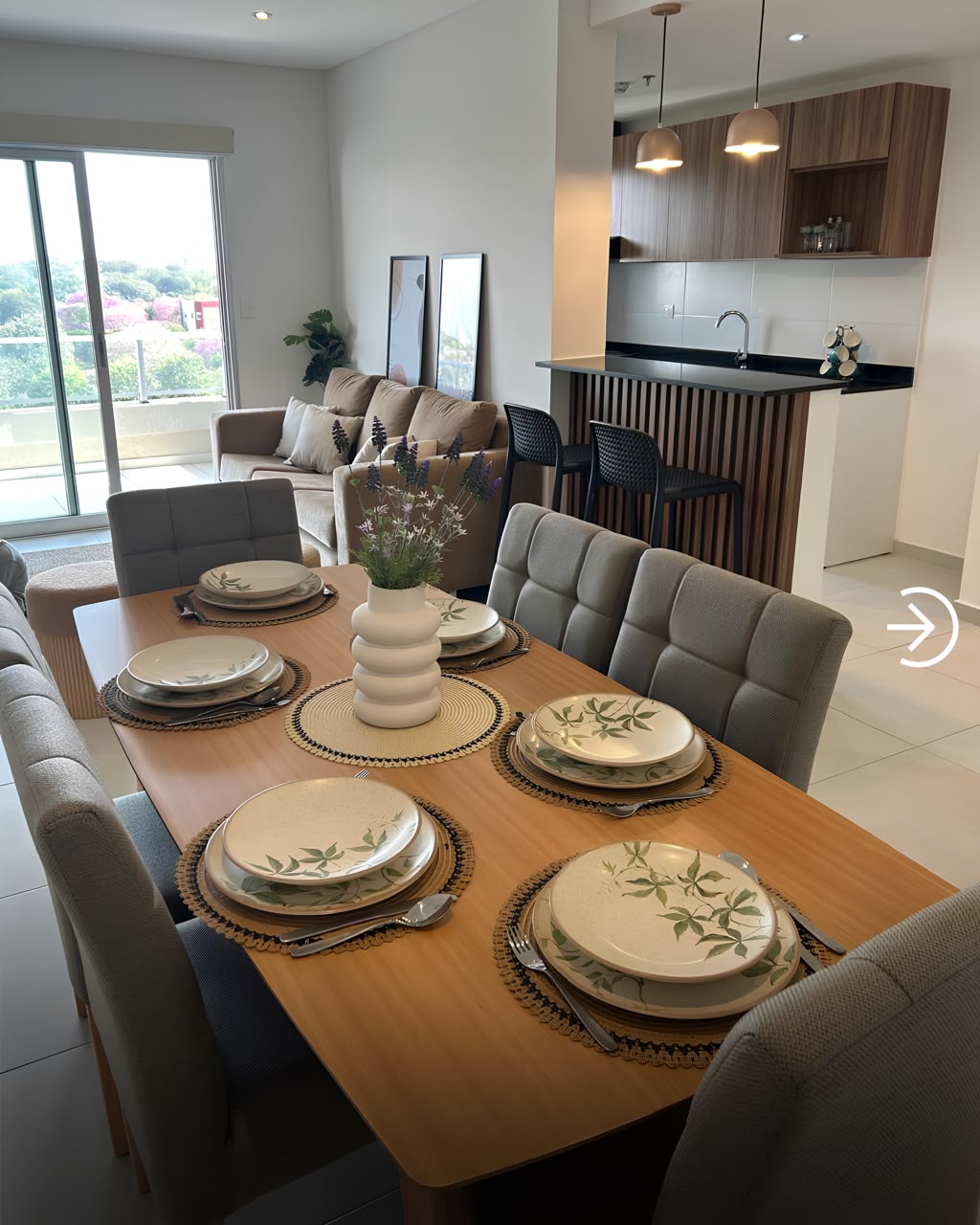 DEPARTAMENTO AMOBLADO EN ALQUILER - FORTALEZA MOLAS LÓPEZ — foto 2