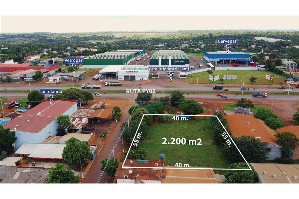 VENDO TERRENO EN ESQUINA SOBRE RUTA PY02 - KM11 ACARAY — foto 3