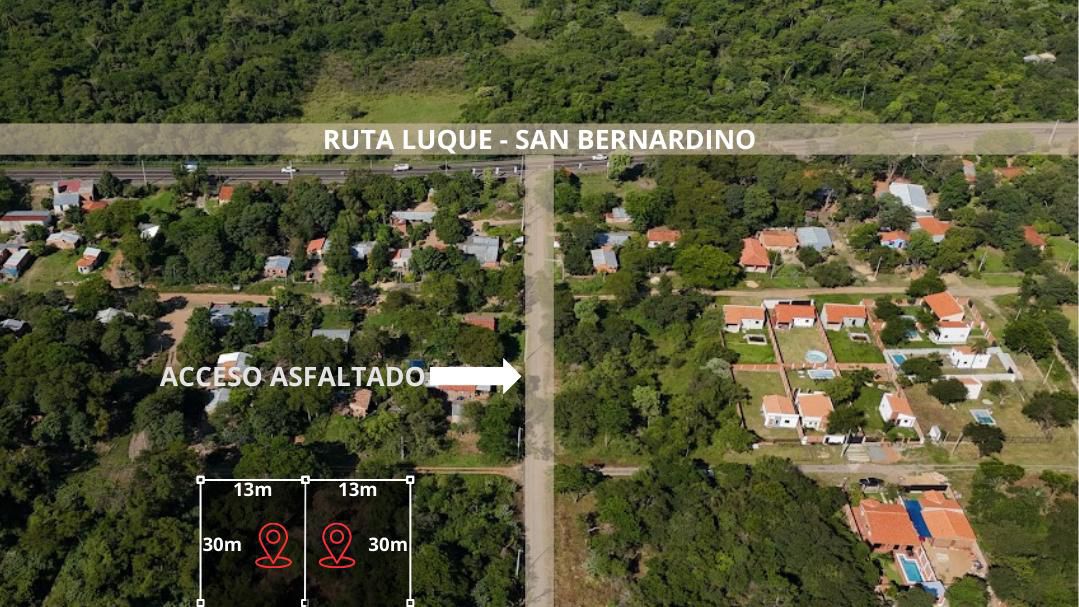 Two plots of land for sale in San Bernardino, 390 m² each — foto 2
