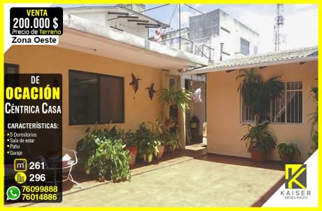Casa En Venta En El Centro De Santa Cruz